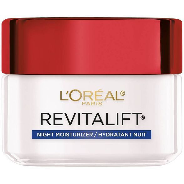 L'Oreal Paris Revitalift Anti-Wrinkle + Firming Night Cream 1.7oz | Target