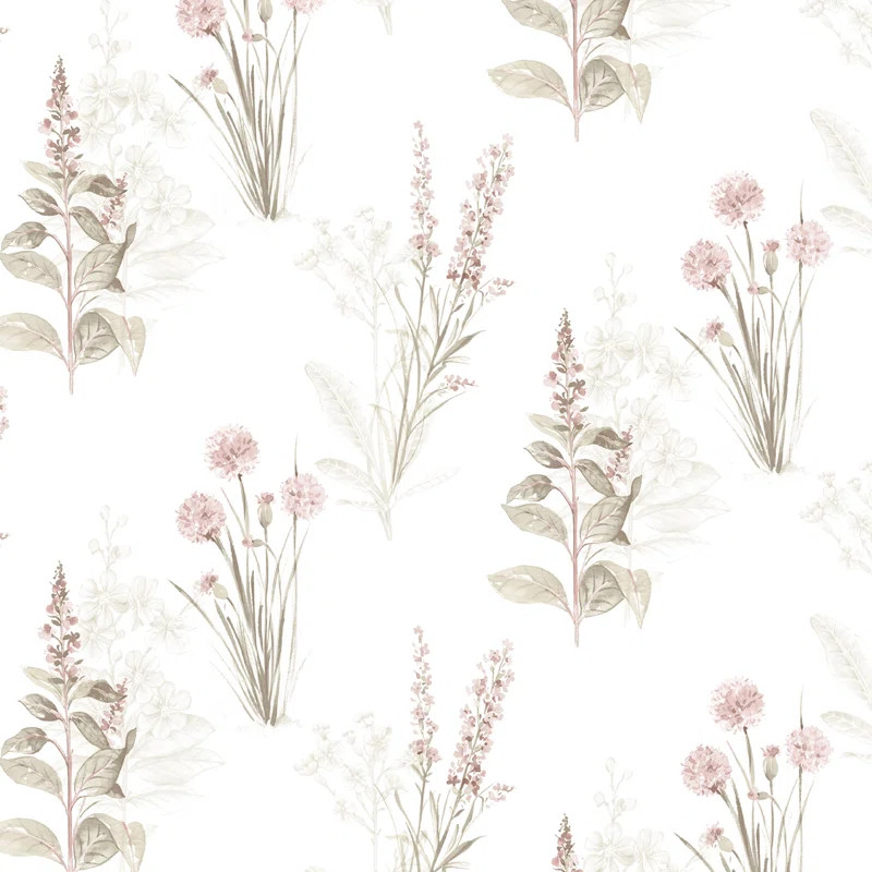 Fung Flora 33' x 20.5" Wallpaper Roll | Wayfair North America