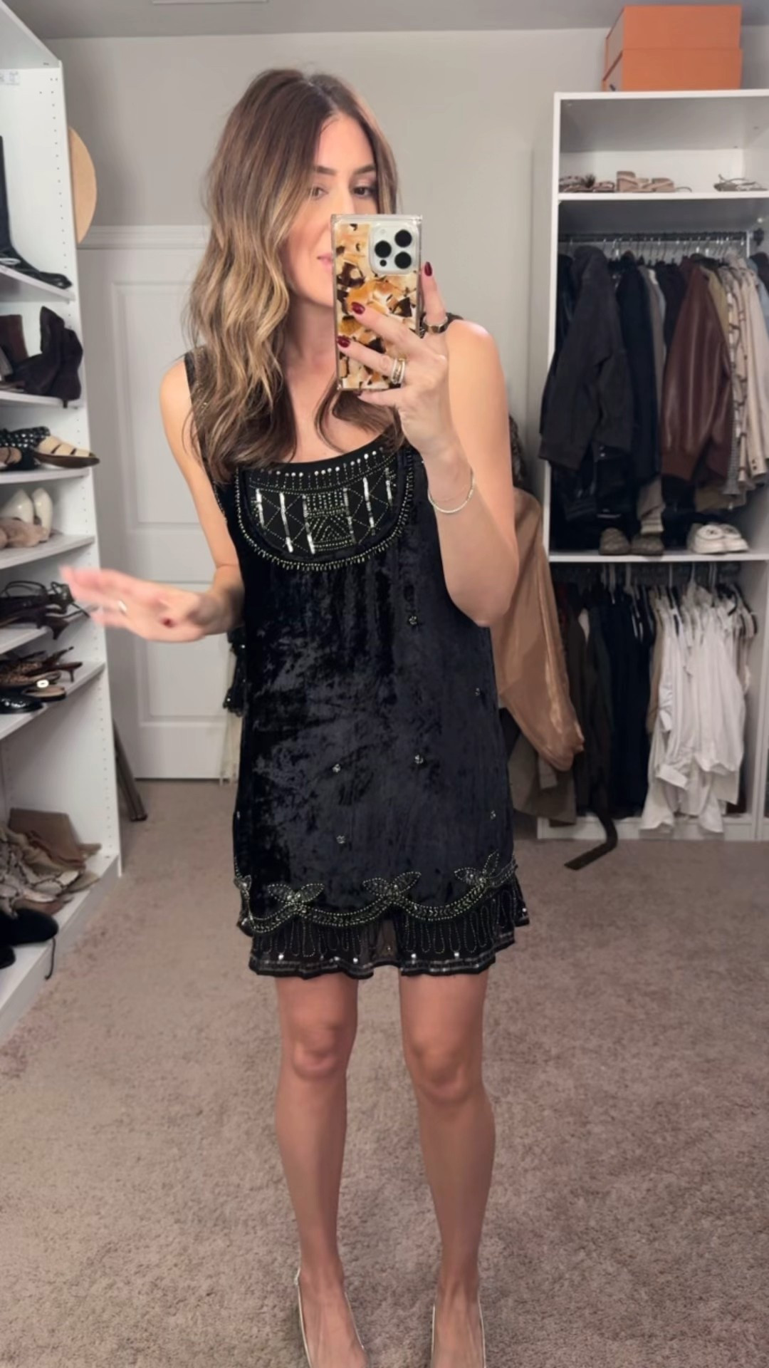 Sized down to an XS in this dress 

#LTKSeasonal #LTKHoliday