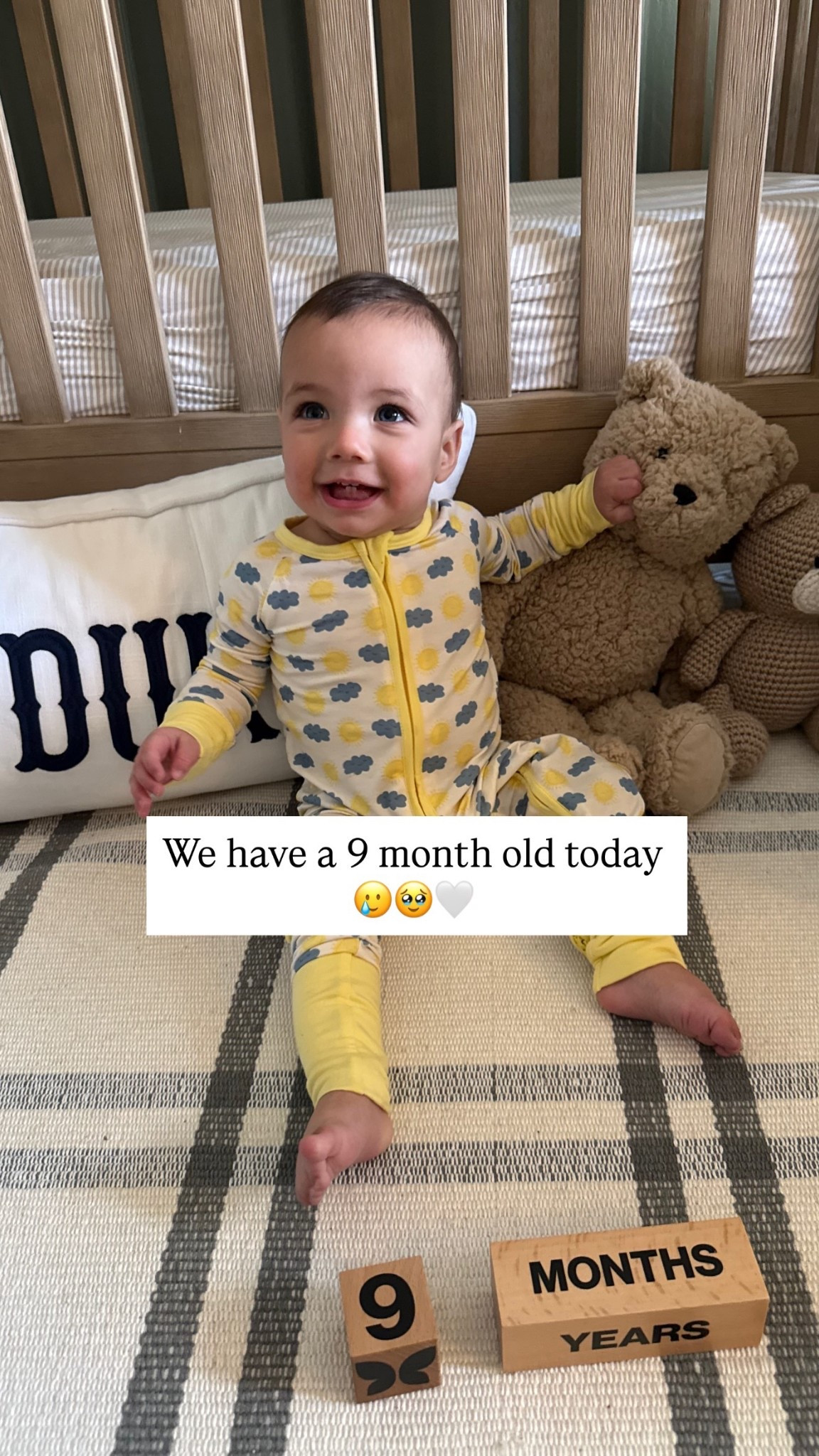 And just like that, we have a 9 month old! ✨💛

His adorable pajamas come in multiple prints! The fabric is so soft and stretchy. We love Kindred Braverly!

#LTKBaby #LTKootd #LTKmomlife