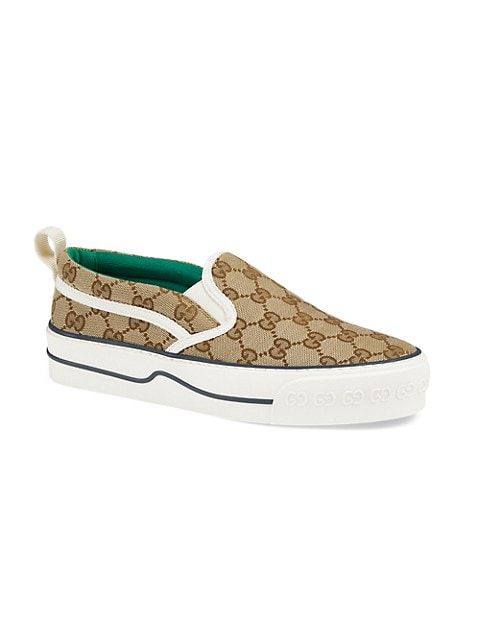 Gucci Tennis 1977 Slip-On Sneakers | Saks Fifth Avenue