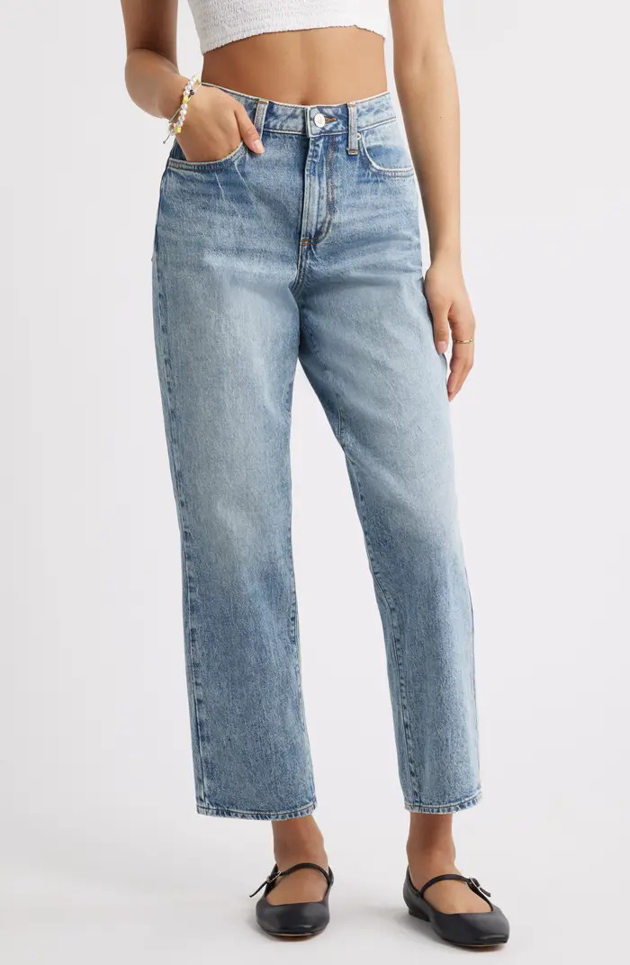 BP. '90s High Waist Ankle Straight Leg Jeans | Nordstrom | Nordstrom