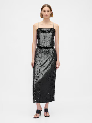 Sequin Maxi Skirt | Gap (US)
