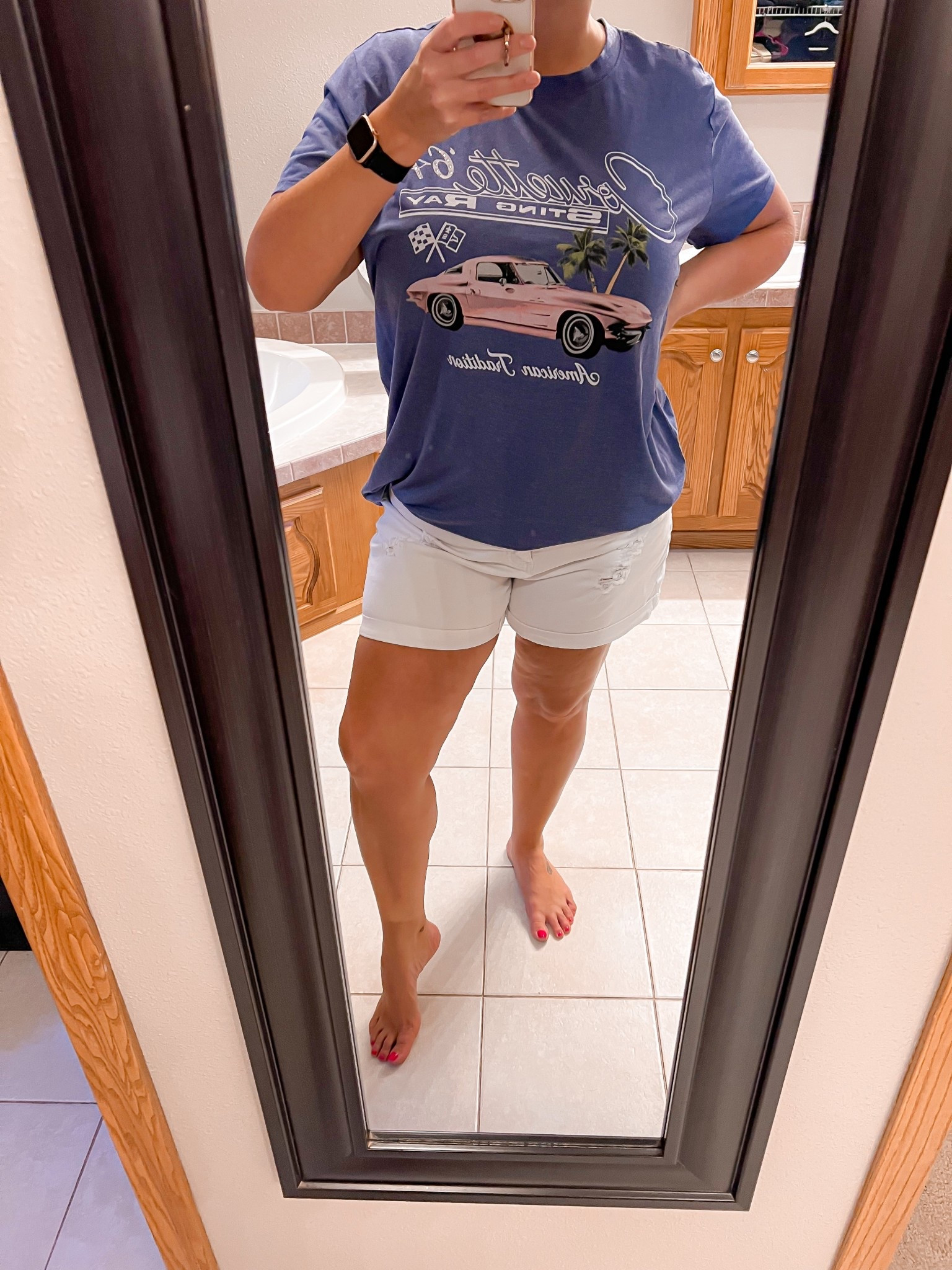 OOTD 

This exact shirt is sold out. I linked several similar to it. 

#casual #endofsummer 

#LTKFindsUnder50 #LTKOver40 #LTKSaleAlert