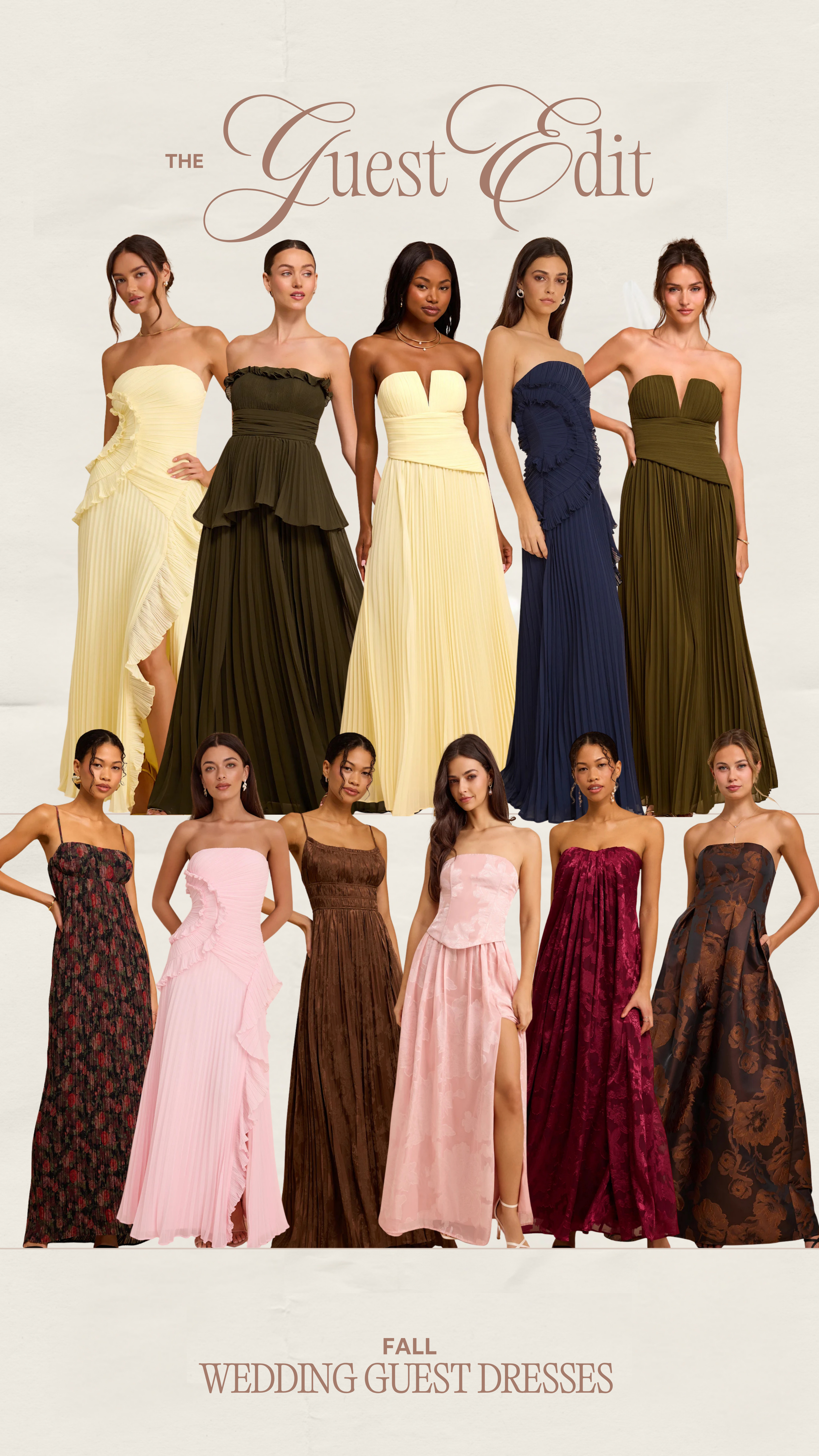 Fall wedding guest dresses 🍂🤎 I ordered some of these to try for some upcoming weddings we have!

#LTKMidsize #LTKWedding