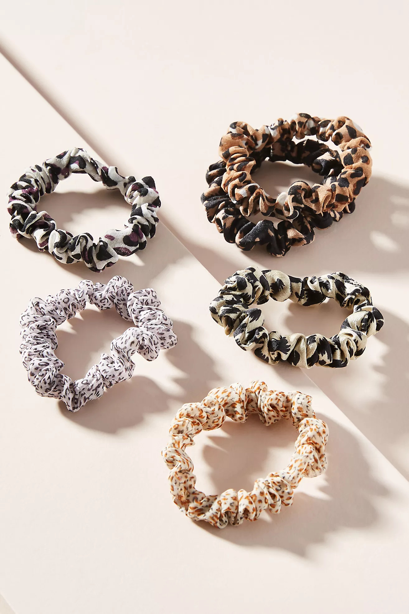 Satin Hair Ties, Set of 6 | Anthropologie (US)