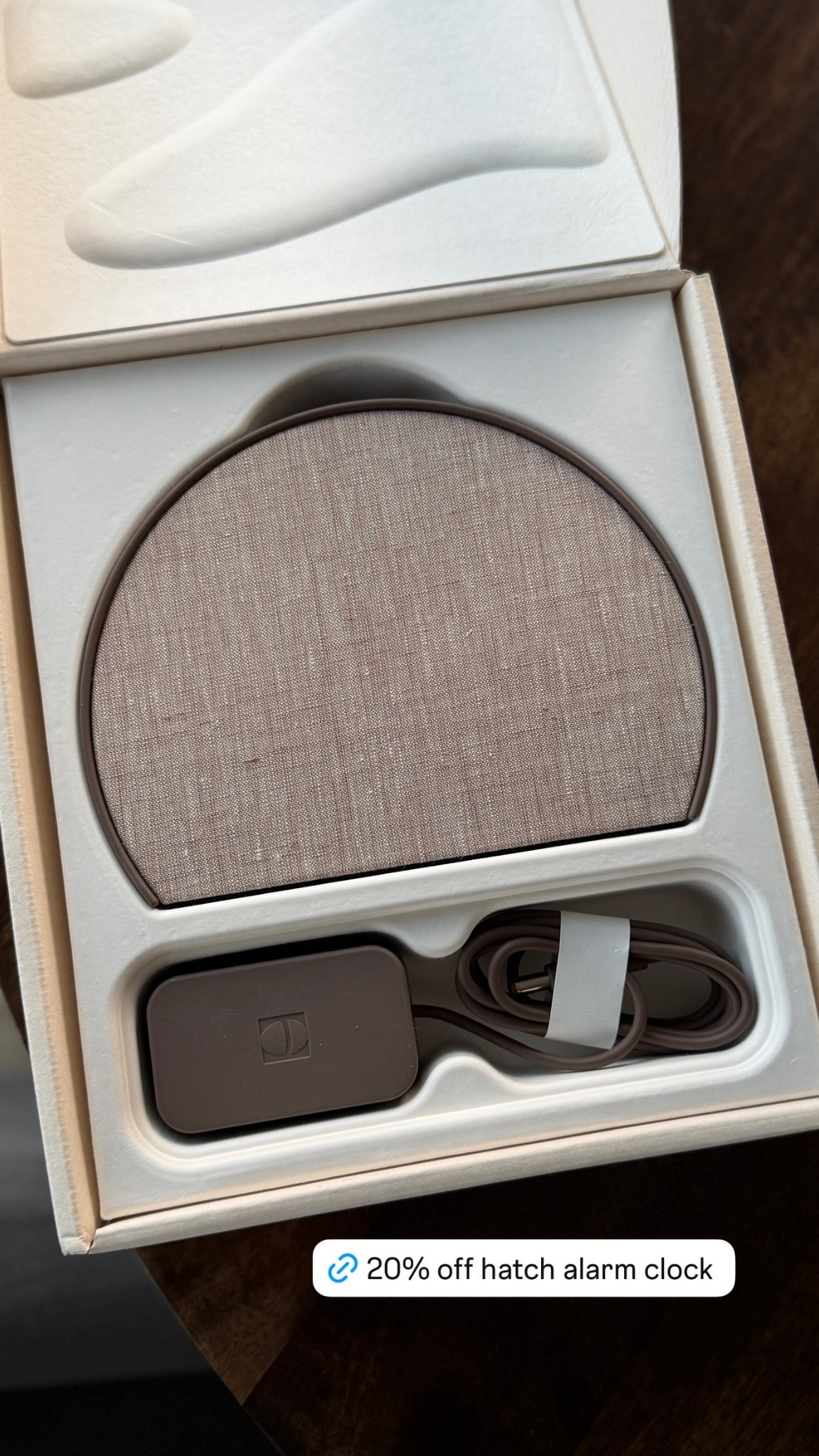 20% off the hatch sunrise alarm clock! We’ve had this for two years and I love it so much! It makes waking up so much easier (think a slow 30 minute sunrise). I also use it for a nighttime routine and nature sounds overnight. You don’t have to pay for a subscription, but you do get more sounds if you do pay for the subscription. ￼

#LTKHome #LTKSaleAlert