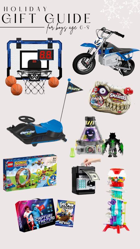 🎁 Top-Rated Christmas Gifts for Boys Age 6-8

Looking for the best Christmas gifts for boys age 6-8? Look no further! Our gift guide includes Amazon gifts, the hottest trending toys, and must-have Christmas presents for kids. From the best gift ideas for toddlers to the ultimate gift guide for boys, we've got you covered! 🎅🎁    

#LTKkids #LTKGiftGuide #LTKHoliday