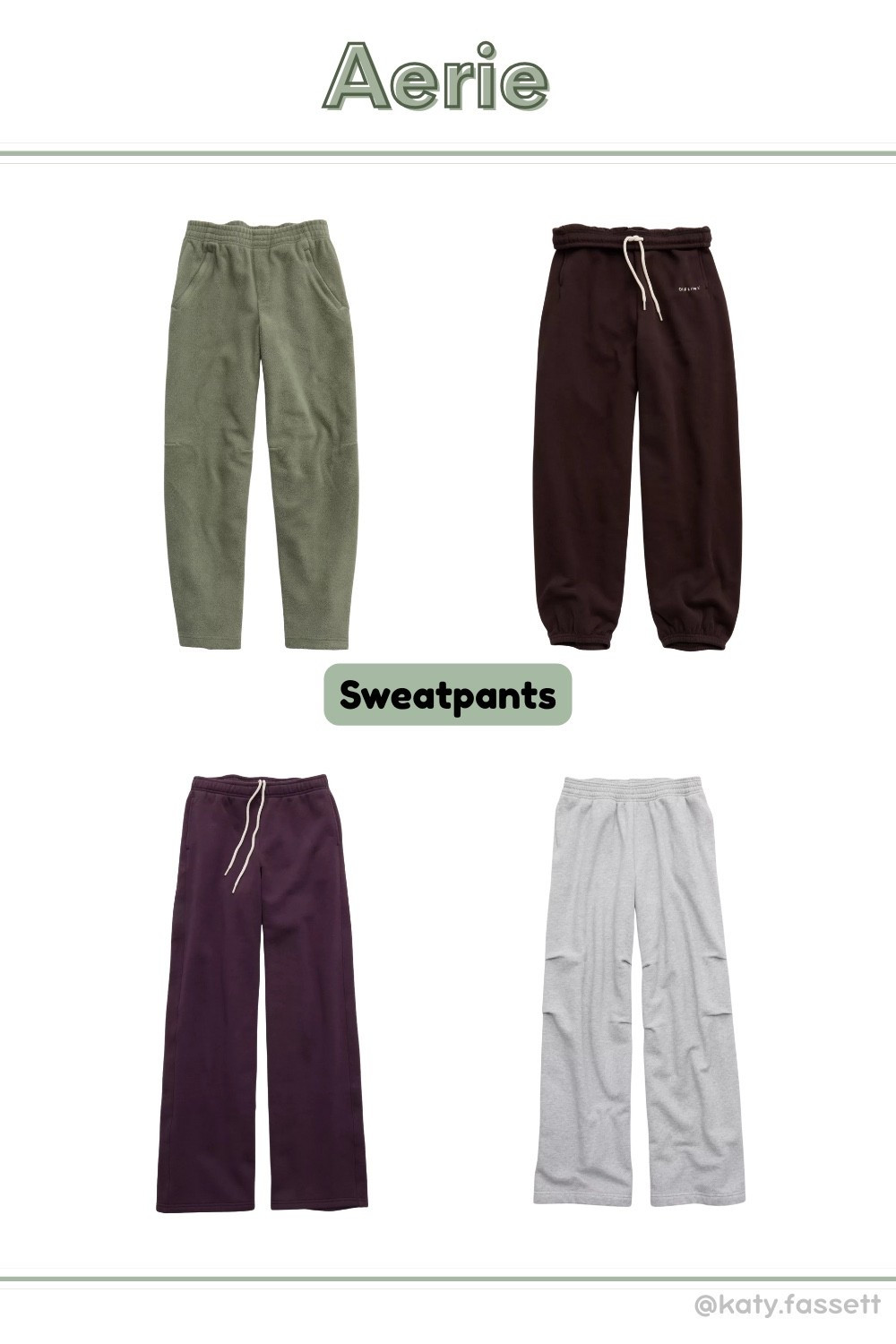 Love their sweatpants too! So comfy!! 