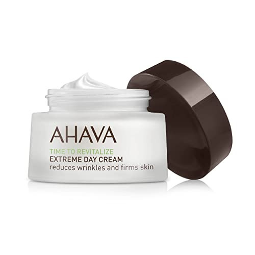 AHAVA Extreme Day Cream - Silky Soft, Reduces Wrinkles, Firms & Strengthens Skin, Enriched with Patented Extreme Complex, Exclusive Dead Sea Osmoter, Peptides, Hyaluronic Acid & Resveratrol 1.7 Fl.Oz | Amazon (US)