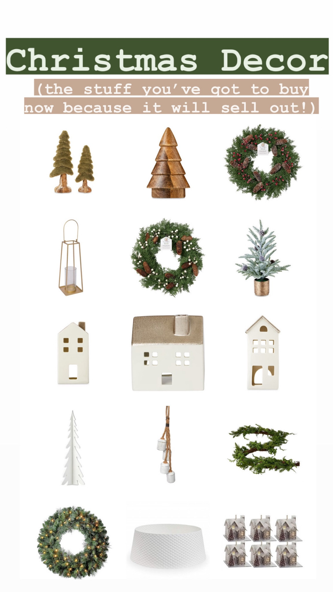 Watch these - I’m telling you, they’ll sell out! grab them before they’re gone! 

#LTKHoliday #LTKhome #LTKHolidaySale