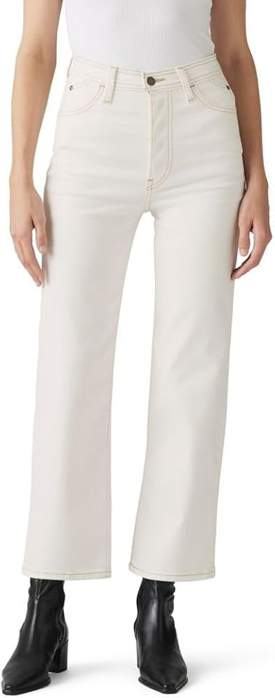 Levi's Womens Riveted Ribcage Straight Ankle Jeans | Amazon (US)