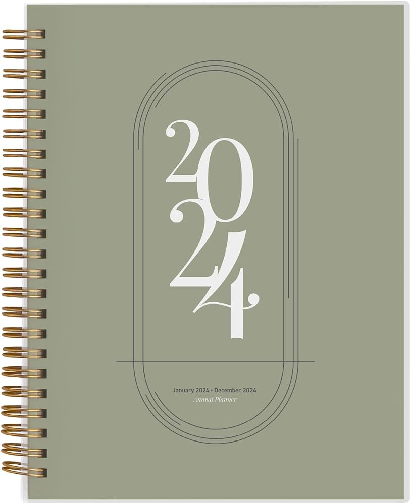 Rileys 2024 Weekly Planner - Annual Weekly & Monthly Agenda Planner, Jan - Dec 2024, Flexible Cov... | Amazon (US)