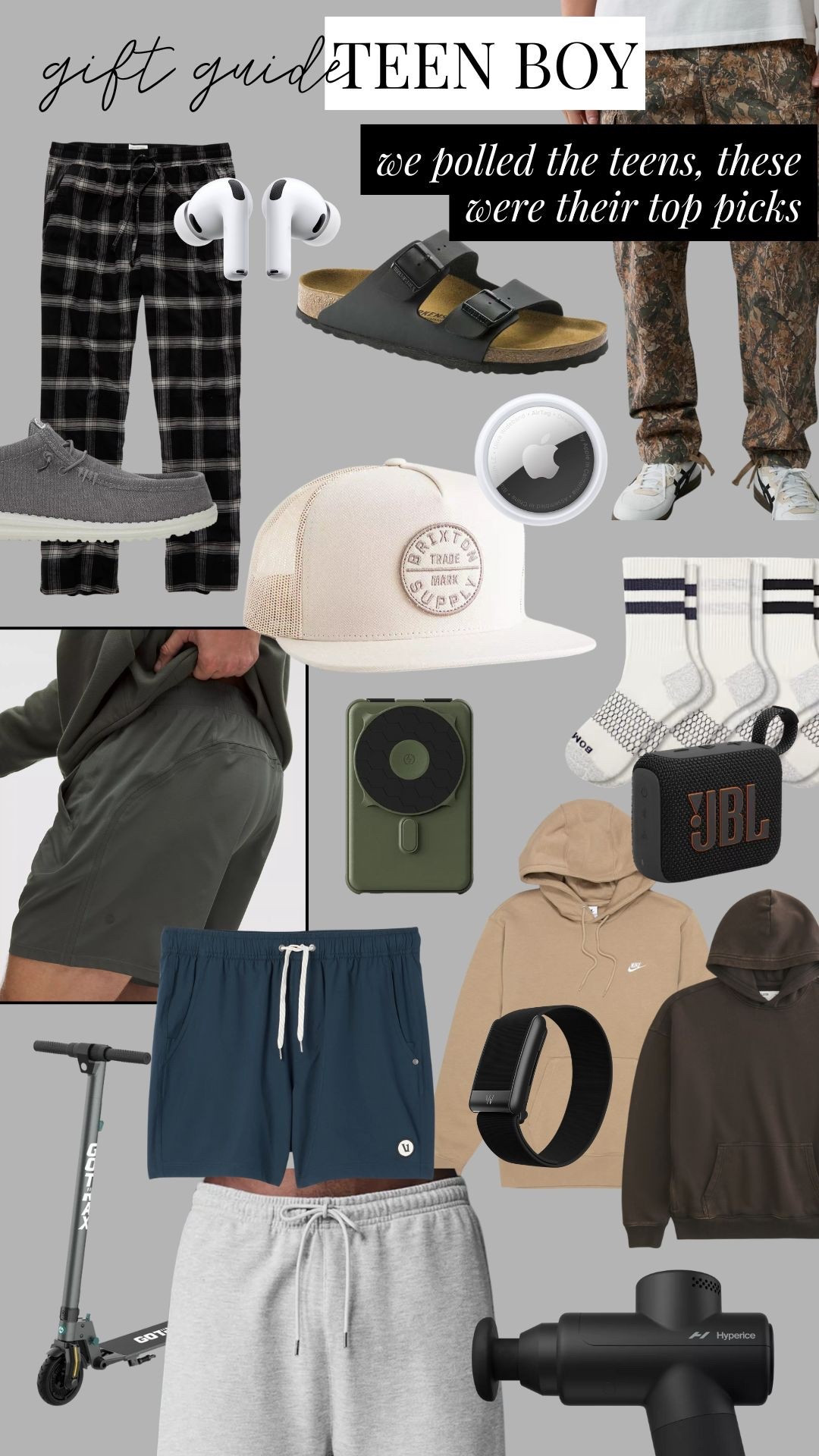 Gift Guide: Teen Boy

#LTKGiftGuide #LTKMens #LTKU