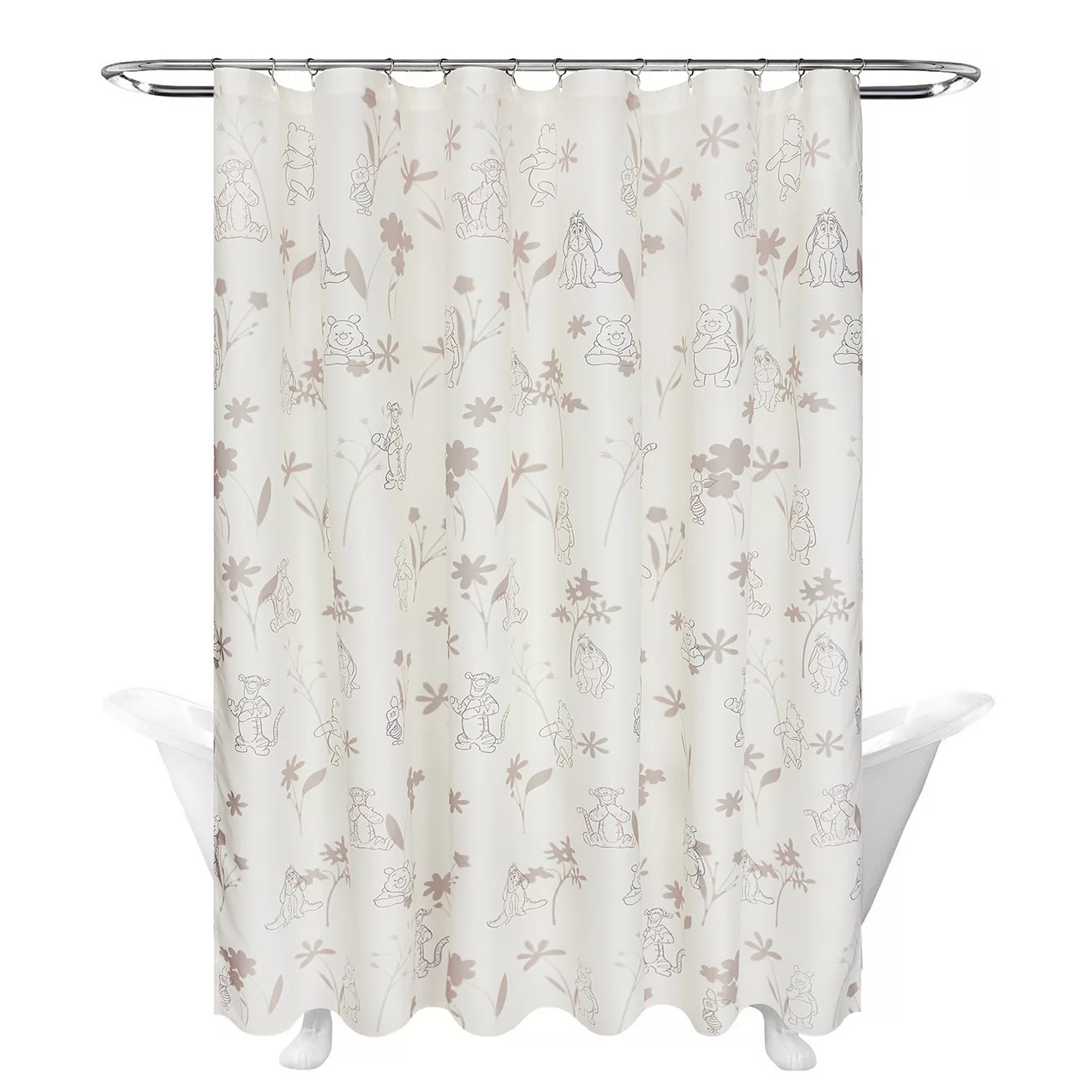 Disney's Winnie the Pooh Floral Shower Curtain by The Big One\u00aeDisney / The Big One | Kohl's