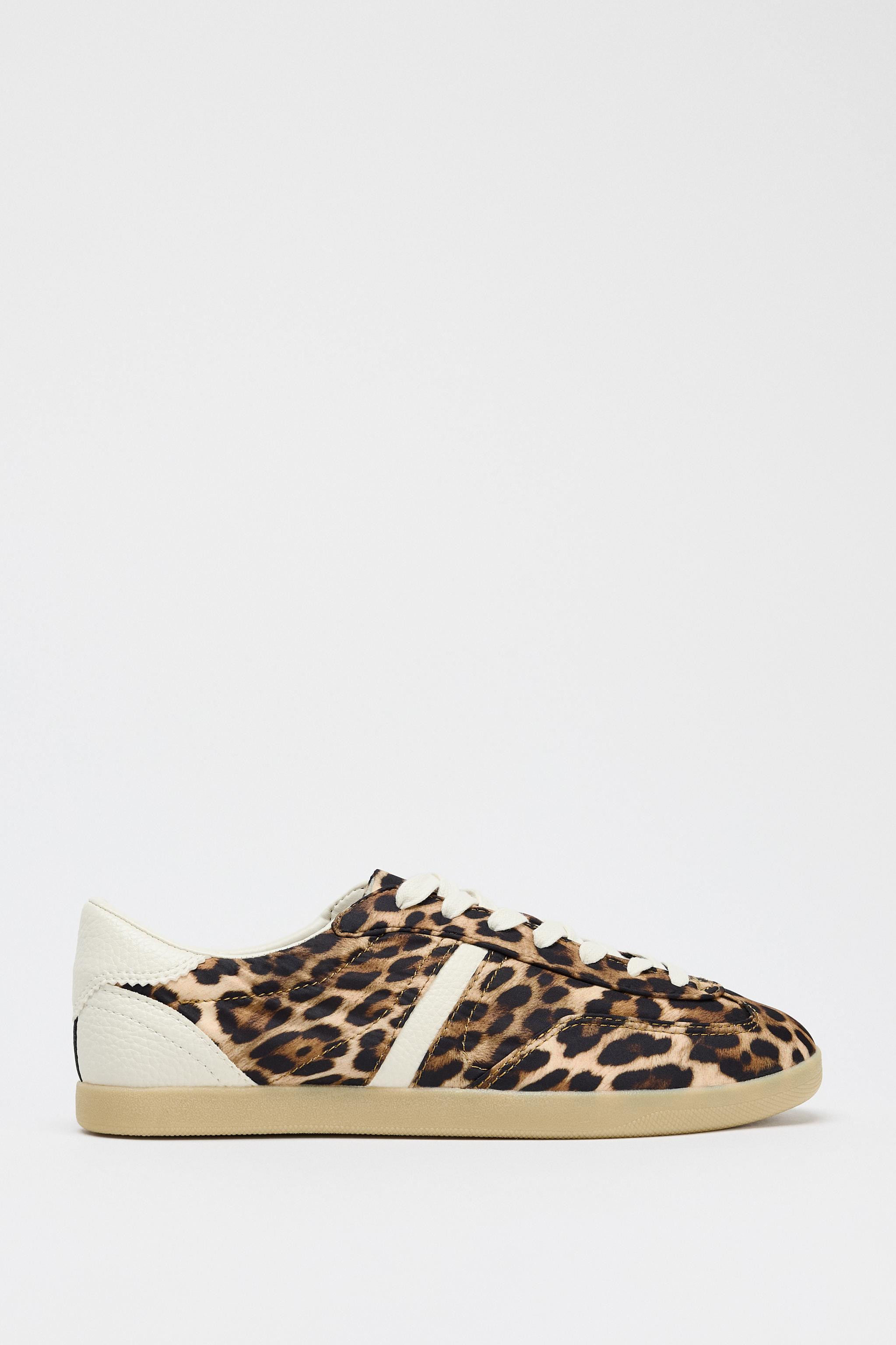 ANIMAL PRINT TRAINERS | Zara UK
