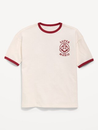 Super Mario™ Oversized Gender-Neutral Graphic T-Shirt for Kids | Old Navy (US)