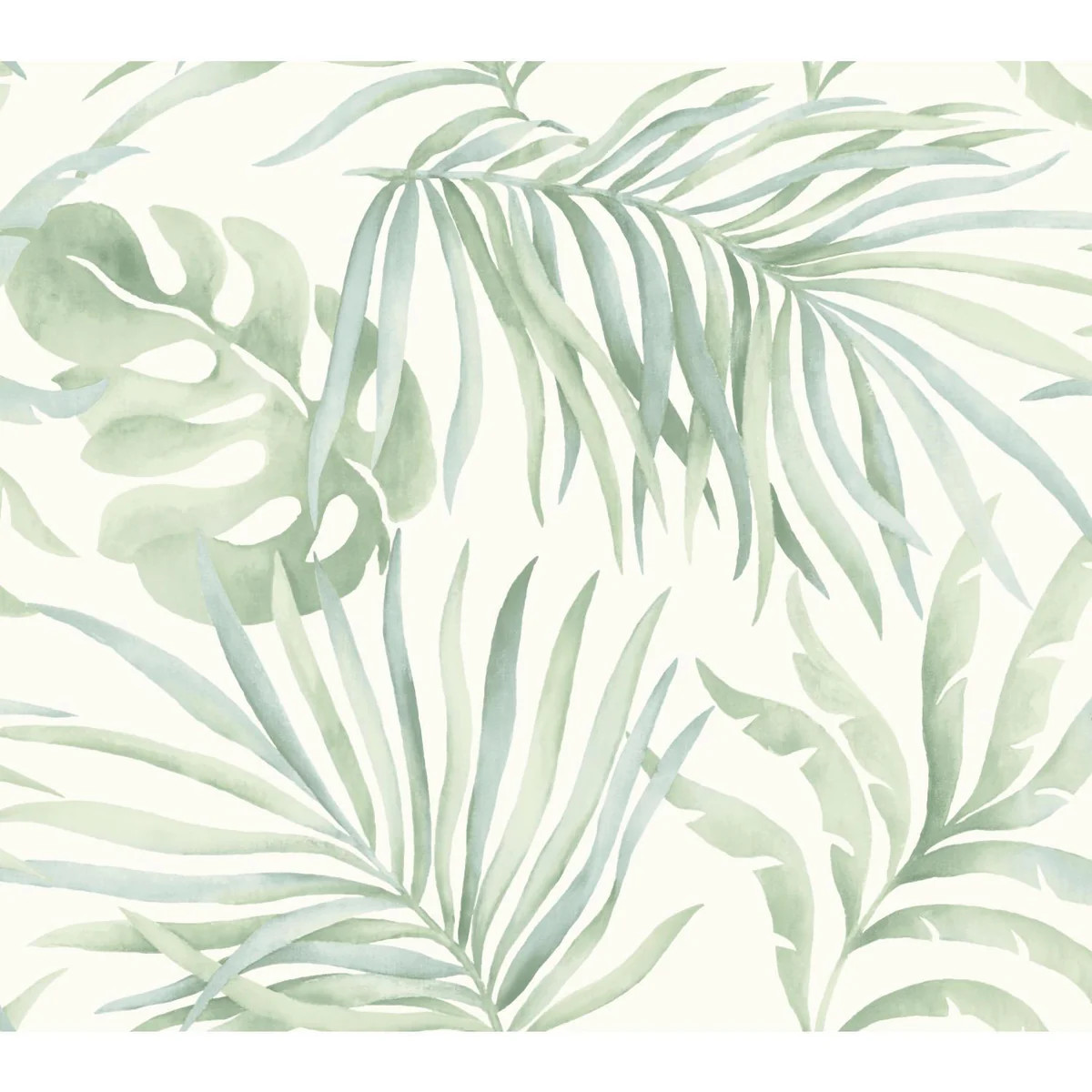 Candice Olson Paradise Palm Light Green Wallpaper | DecoratorsBest