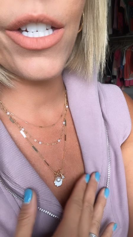 This new @walmart necklace is so pretty and under $8 for all 3! Wear them together or separately!!!

#LTKStyleTip #LTKVideo #LTKFindsUnder50