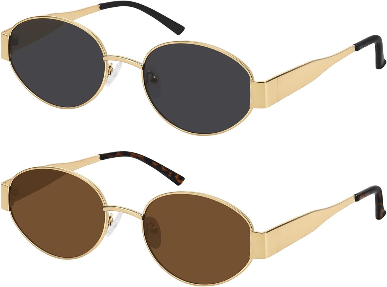 2pack-gold Gray+gold Brown | Amazon (US)