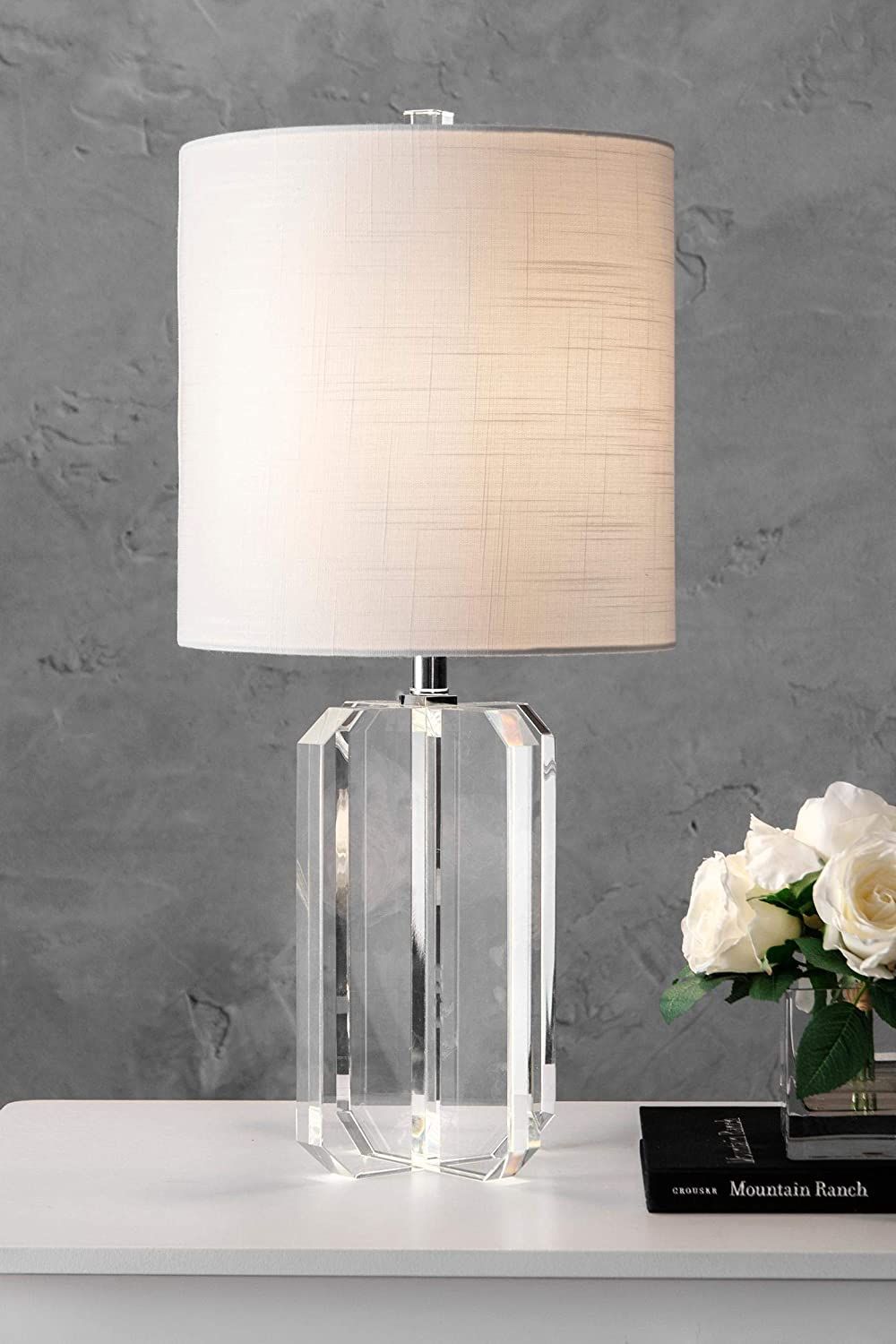 nuLOOM Hollywood 25" Crystal Table Lamp | Amazon (US)