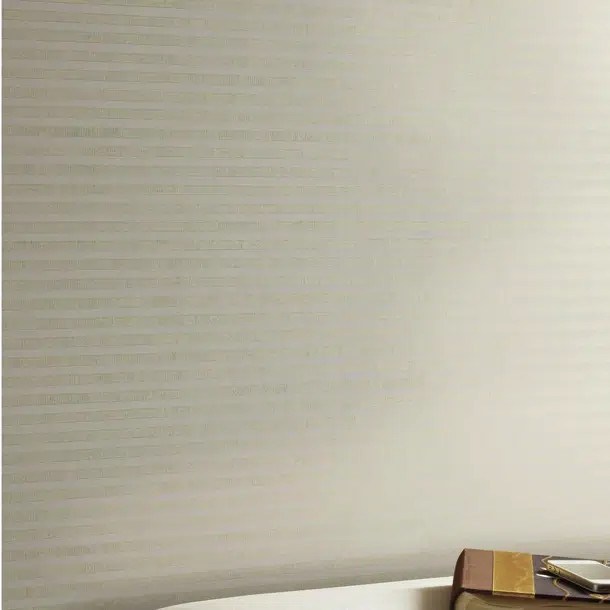 Antonia Vella Faux Capiz 33' L x 21" W Wallpaper Roll | Wayfair Professional