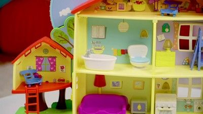 Peppa Pig Peppa's Playtime to Bedtime House Playset | Target