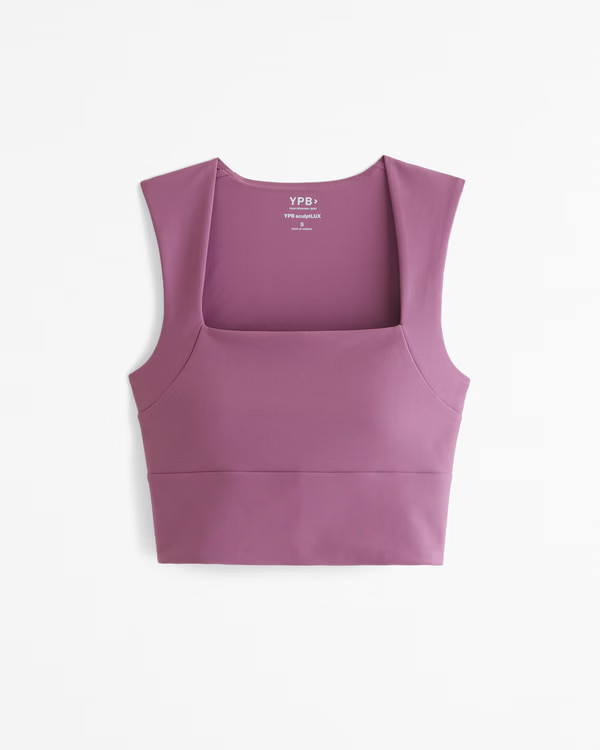 YPB sculptLUX Portrait Tank | Abercrombie & Fitch (US)