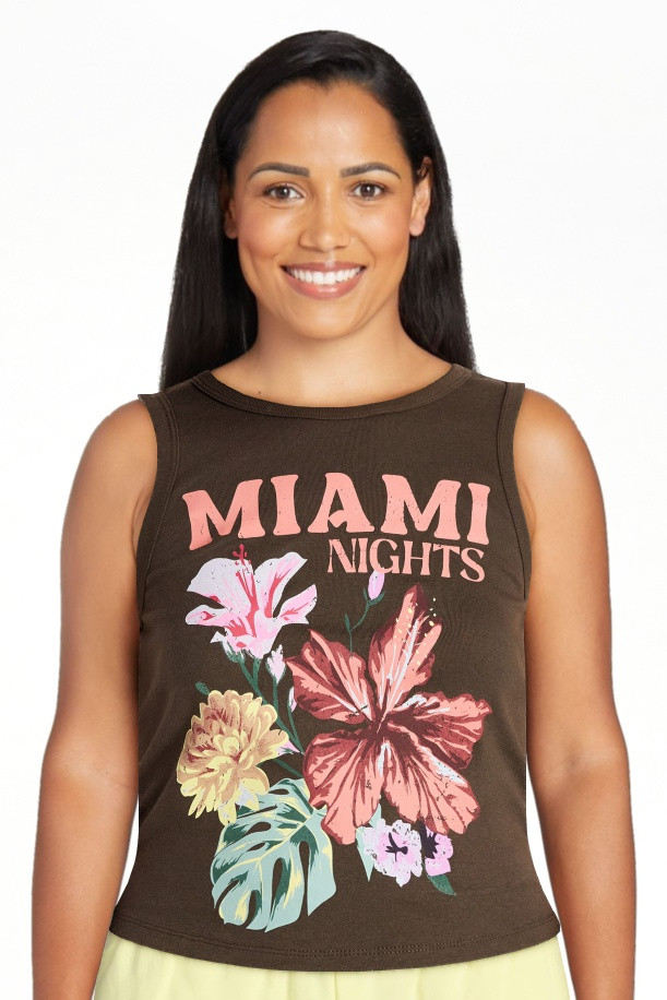 No Boundaries Cotton Ribbed Graphic Tank Top, Women's XXS-XXL | Walmart (US)