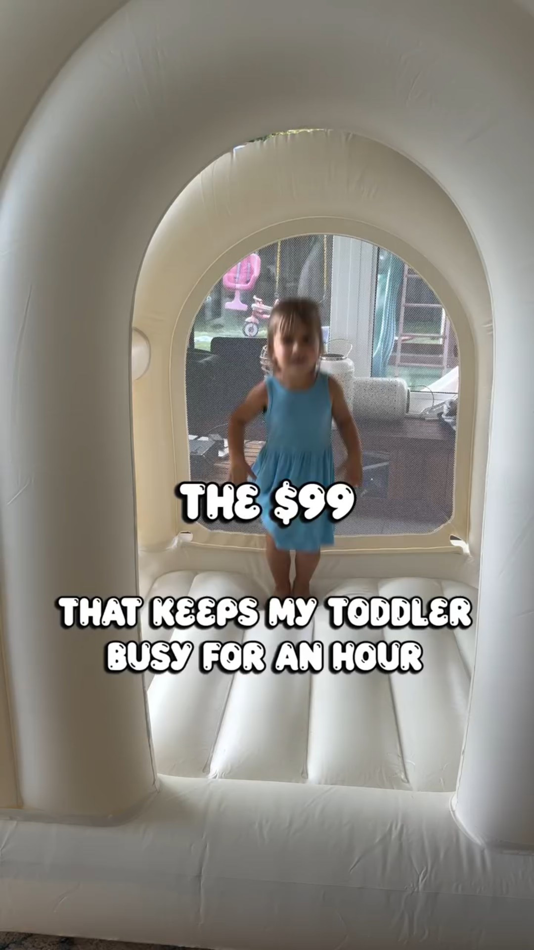 Maybe the best money I’ve ever spent? I literally had no choice but to share. Comment BOUNCE for the link!
@samsclub 

#toddlertoys #toddlerentertainment #momhack #bouncehouse