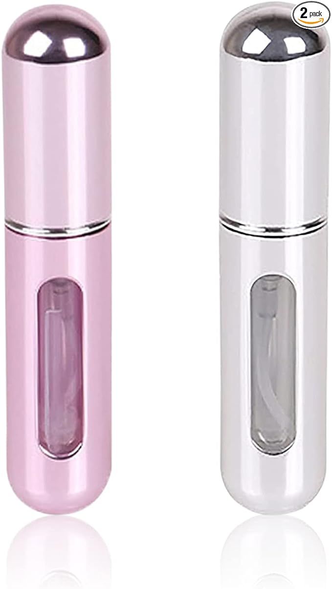 Amazon.com: Travel Mini Perfume Refillable Atomizer Container, Portable Perfume Spray Bottle, Tra... | Amazon (US)