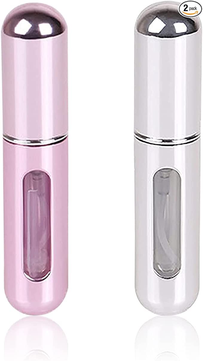 Travel Mini perfume Refillable Atomizer Container, Portable , Travel Size , Scent Pump Case, Frag... | Amazon (US)