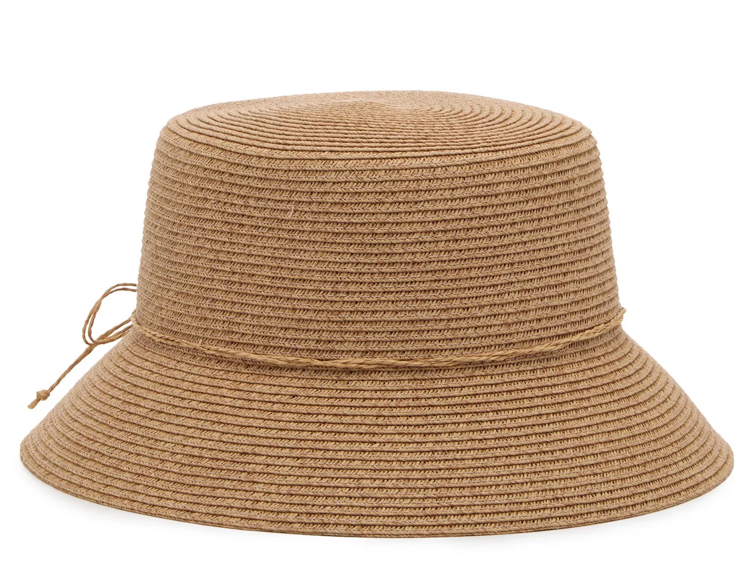 Kelly & Katie Classic Straw Bucket Hat | Women's | Tan | Size One Size | Hats | DSW