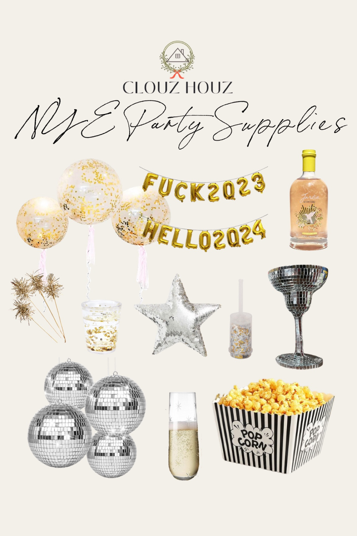 NYE is right around the corner! Start shopping these cute decorations to make your home the ultimate festive party!

#LTKparties #LTKHoliday #LTKhome