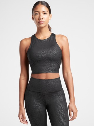 Conscious Embossed Crop D-DD | Athleta