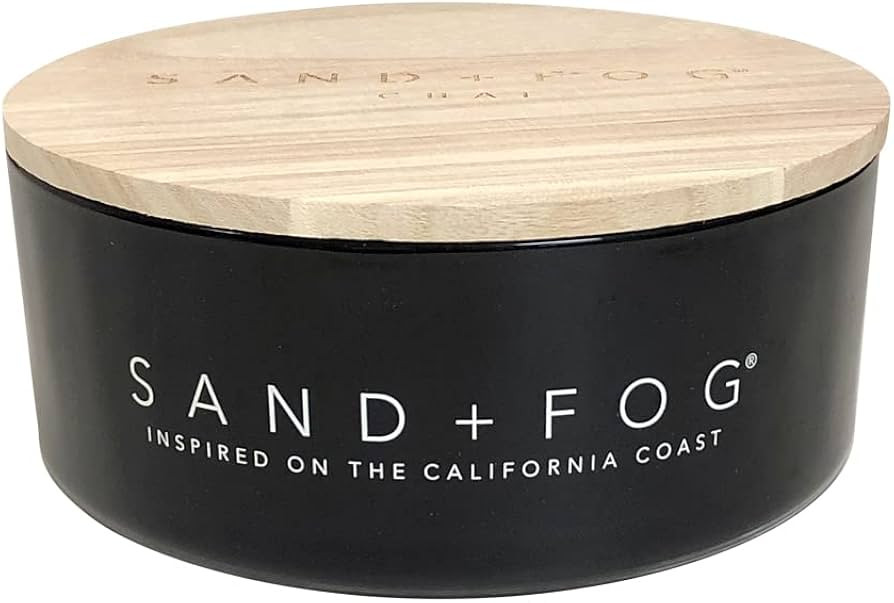 Sand + Fog Scented Candle - Chai - Additional Scents and Sizes \u2013 100% Cotton Lead-Free Wick ... | Amazon (US)
