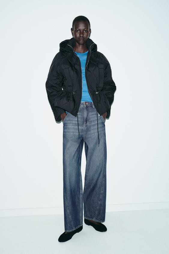 HOODED PUFFER JACKET | Zara US