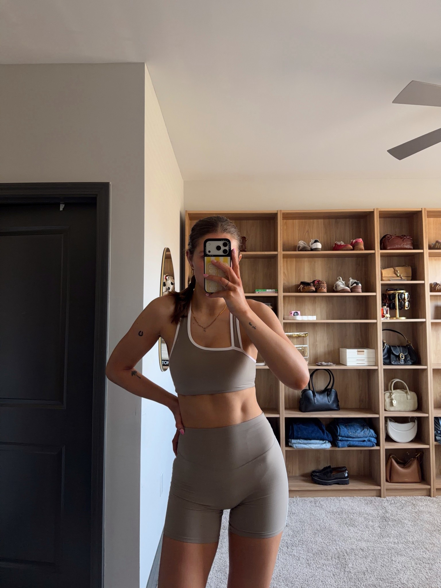 new set🧸 wearing a small in the top and medium in the shorts - use code paige10 