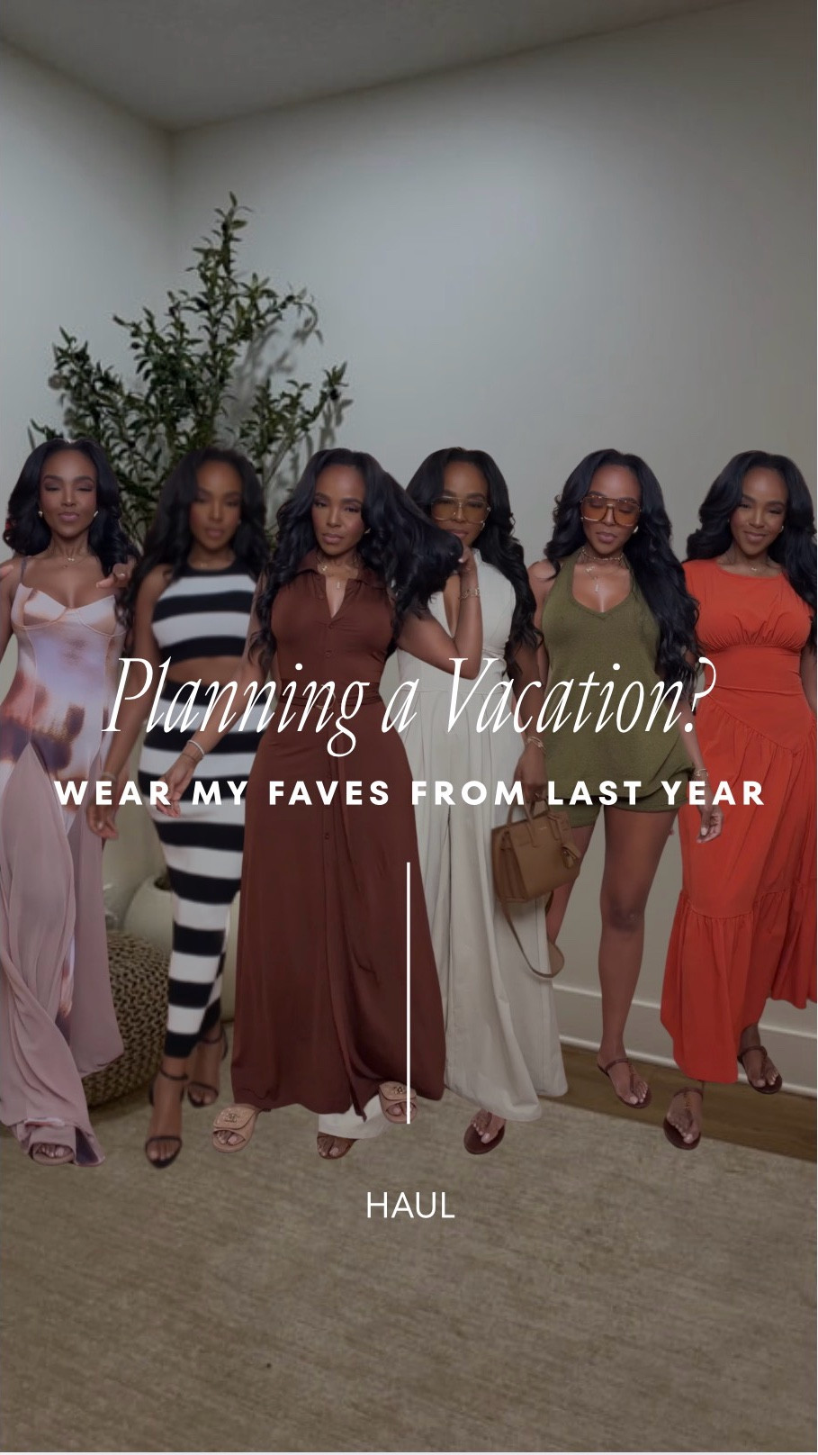 Resharing my viral vacation looks from last year because they’re still THAT good ✨
These are the kind of outfits you buy now so they’re already sitting in your suitcase when your trip pops up.

Every piece is super flattering, comfortable, and travel-tested — worn on real vacations, styled multiple ways, and perfect for:
	•	Beach dinners 🌴
	•	Resort nights 🍸
	•	Girls trips 👯‍♀️
	•	Vacay photos you’ll love forever 📸

Even if it’s cold where you are right now, trust me — having your vacation outfits ready hits different. These are timeless, easy, and rewear-worthy year after year.

Everything is linked below to shop.
I’m wearing a size small for reference (5’4”, 140 lbs, 36D, 27-40).


#LTKootd #LTKTravel #LTKPetite
