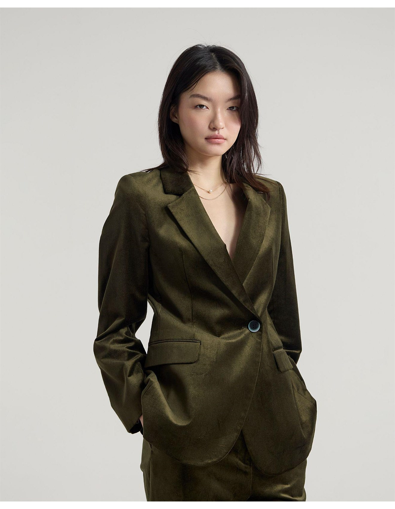 RAFFI VELVET BLAZER | David Jones (Australia & New Zealand)