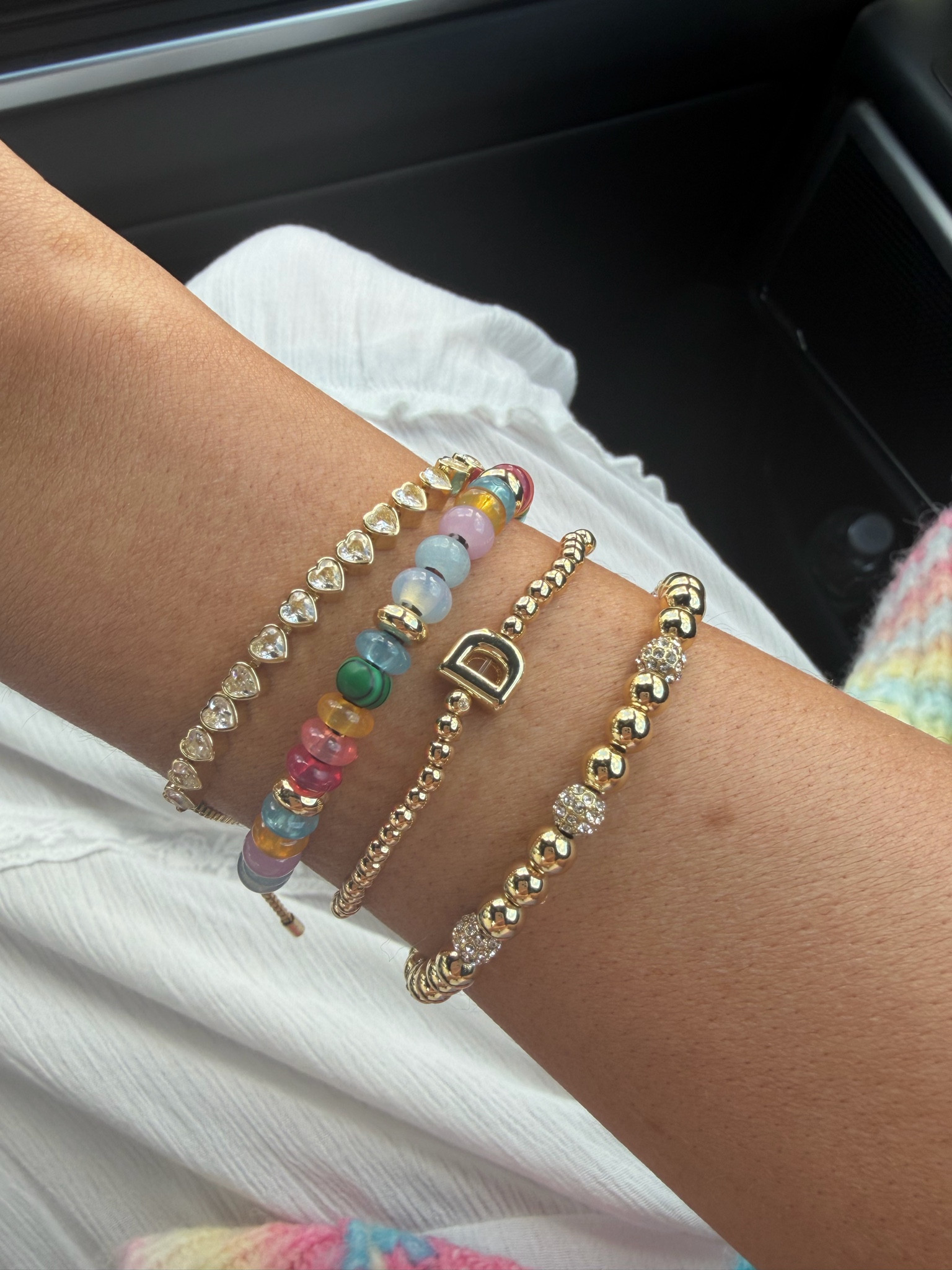 Bauble bar $10 stackable bracelet sale!!!

Bracelets 
Mom gifts 
Gifts for mom 
Graduation gifts 
Jewelry 

#LTKMothersDay #LTKSaleAlert