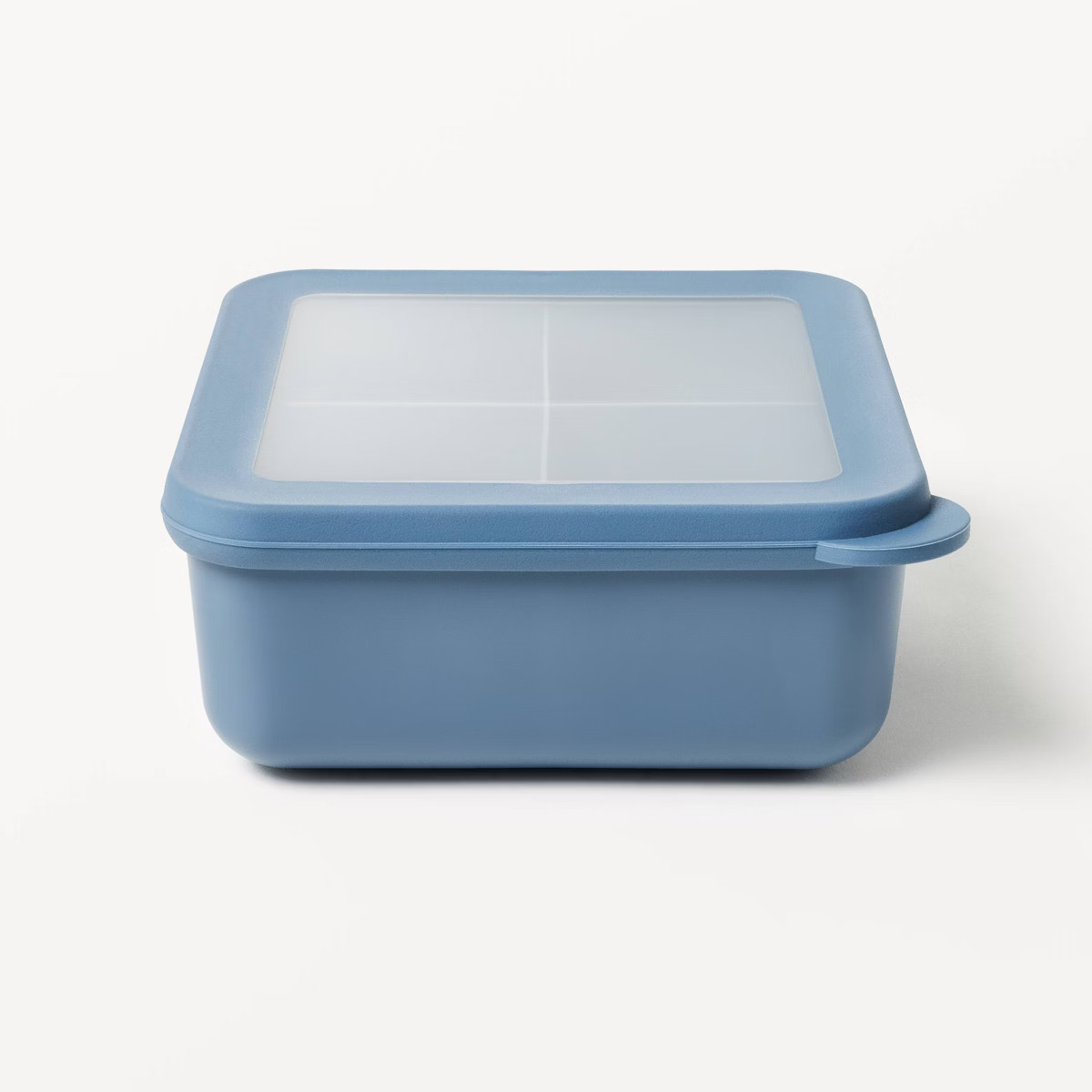 Bento Snack Box 4 Divided Compartments Blue - Figmint™ | Target