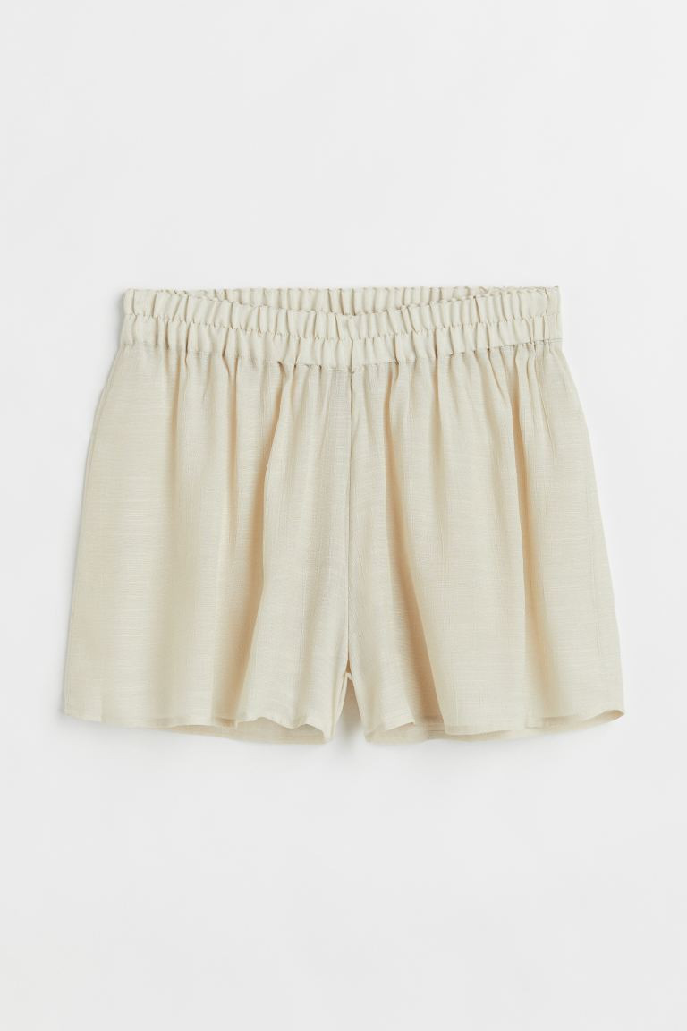 Pantalón corto de playa en crepé | H&M (FR, IT, ES, PT, BE)