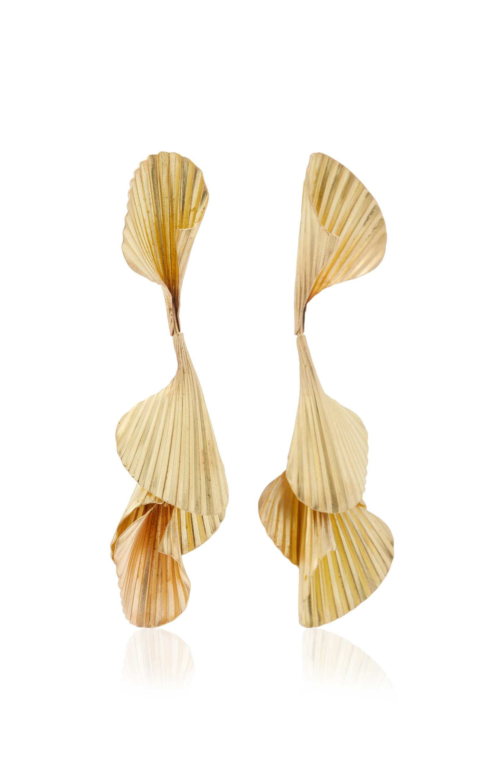 Cascada Brass Earrings | Moda Operandi (Global)