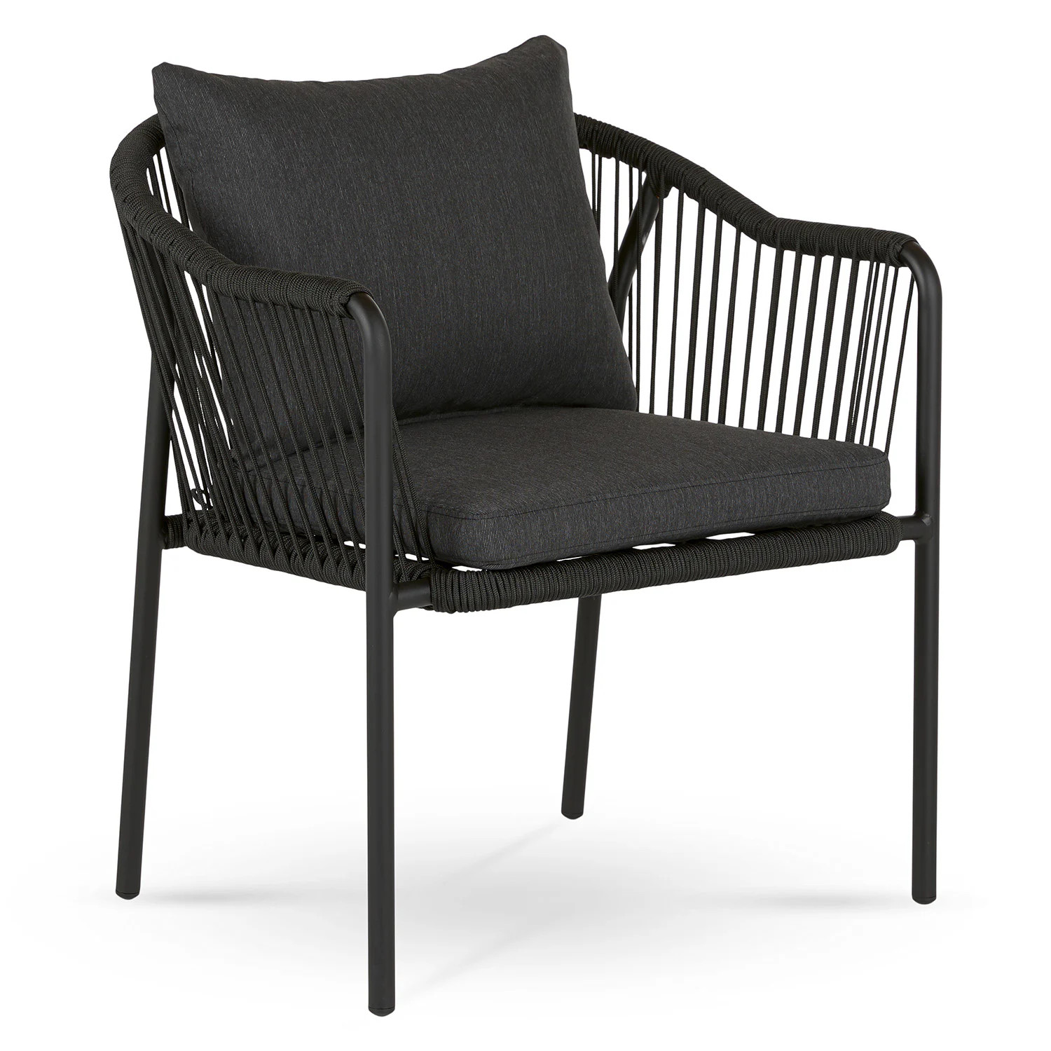 Calicut Outdoor Dining Chair - Coast Black | Article