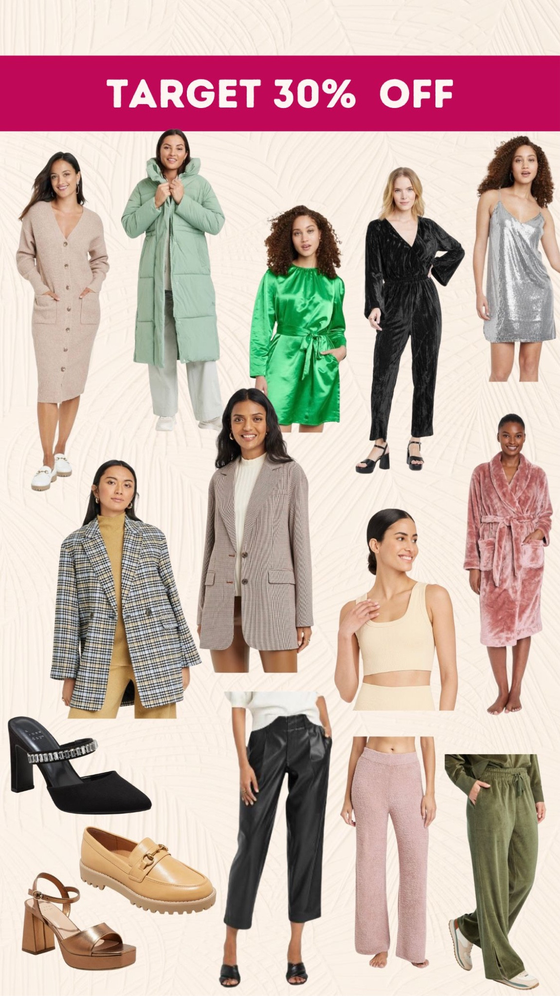 Ends Sunday! Faux leather, holiday party, work outfit, work wear, target, target sale, Black Friday sale, cozy, Athleisure, sequin dress, holiday dress, fall style, thanksgiving, party

#LTKCyberweek #LTKsalealert #LTKHoliday