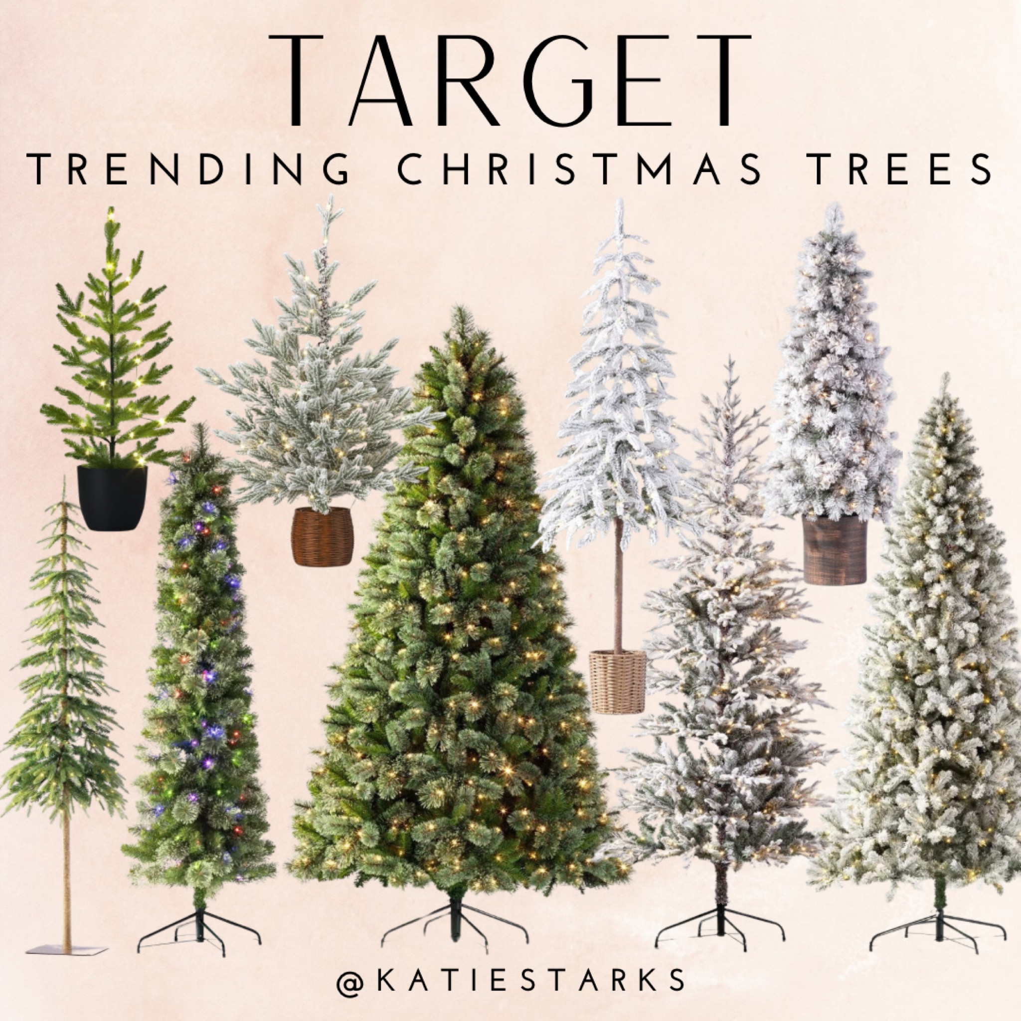 Trending Christmas trees at Target - all 30% off for Target Circle week! 

#LTKSaleAlert #LTKSeasonal #LTKFindsUnder100