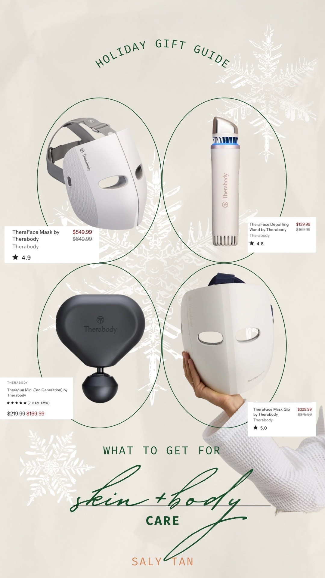 Therabody Red/Blue Light Face Mask

SALE!
Transform your skincare routine with Therabody’s most advanced at-home devices — the TheraFace Mask Glo and the TheraFace Mask — both clinically proven to deliver firmer, smoother, glowing skin in as little as 8 weeks. The TheraFace Mask Glo is now $329.99 (was $379.99) and features a lightweight, breathable design with powerful LED light therapy to reduce fine lines, boost radiance, and visibly lift the skin in just 12 minutes a day.

For the ultimate premium treatment, the TheraFace Mask is $549.99 (was $649.99) and combines LED light therapy with relaxing vibration therapy to smooth wrinkles, improve uneven skin tone, and reveal healthier, younger-looking skin. These top-rated, results-driven skincare devices are must-haves for anyone wanting real anti-aging results at home — grab yours while they’re on sale!

#LTKGiftGuide #LTKselfcare #LTKCyberWeek