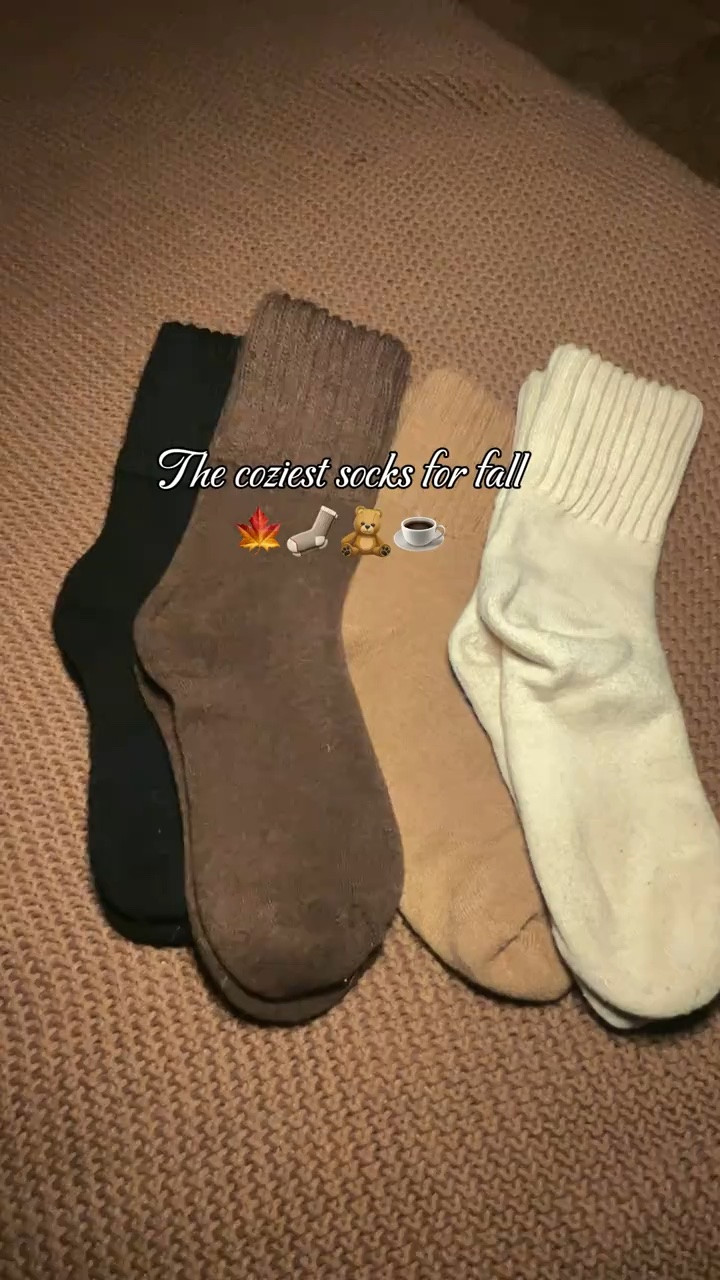 Cozy season officially starts with the little details. 🤎 These ultra-soft mid-calf socks are warm, comfy, and the perfect finishing touch for all your fall outfits. Pair them with leggings, boots, sneakers, or your favorite cozy set for that effortless fall aesthetic. 🍁🧦

#CozyGirl #FallAesthetic #CozySeason #SweaterWeather #FallFashion #CozyOutfit #FallEssentials #AutumnStyle #AmazonFinds #EverydayStyle

#LTKOver40 #LTKMidsize #LTKU