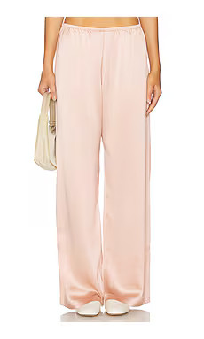 LESET Barb Wide Leg Pant in Sakura from Revolve.com | Revolve Clothing (Global)